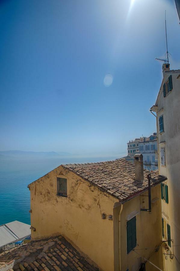 Serene Sea View Apartment In Corfu Old Town Corfu (city) Exterior foto