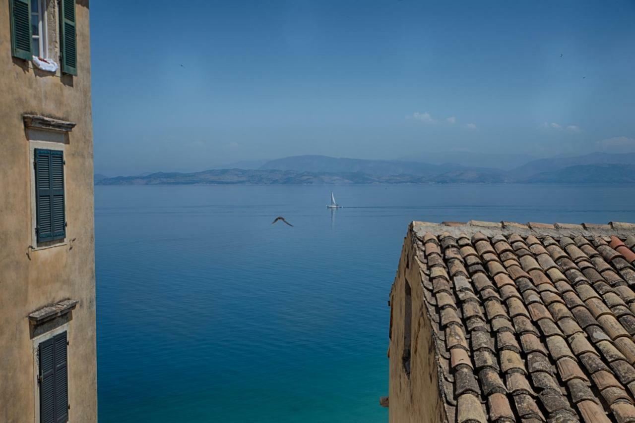 Serene Sea View Apartment In Corfu Old Town Corfu (city) Exterior foto