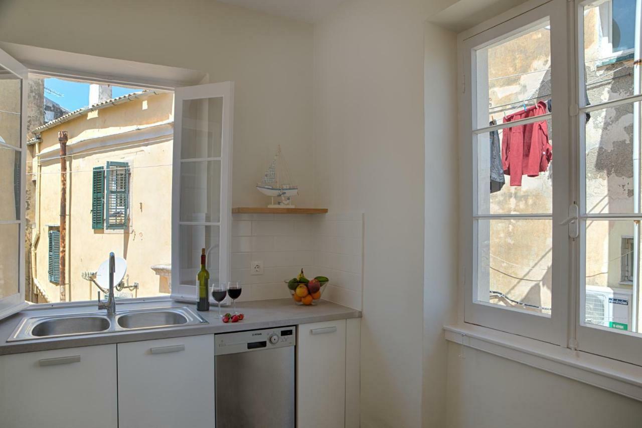 Serene Sea View Apartment In Corfu Old Town Corfu (city) Exterior foto