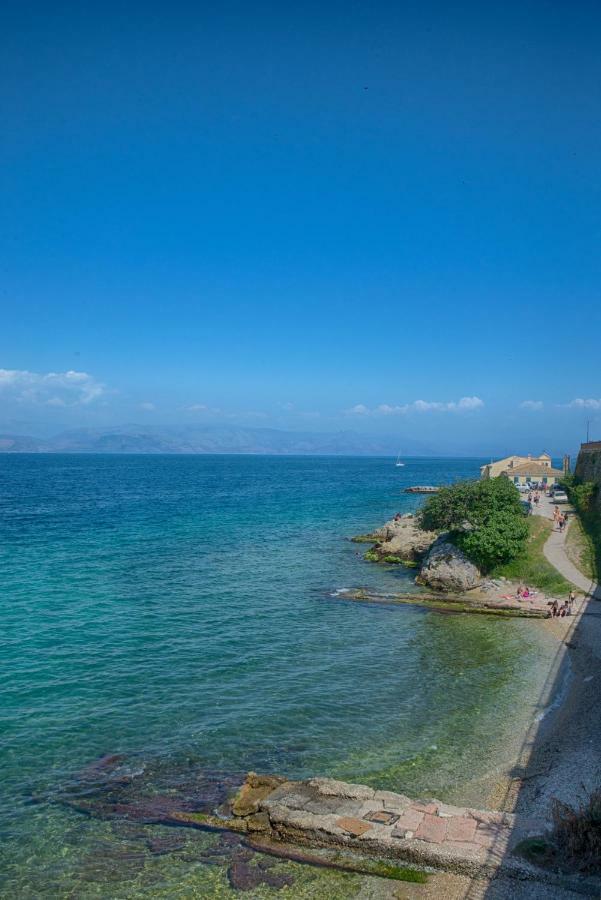 Serene Sea View Apartment In Corfu Old Town Corfu (city) Exterior foto